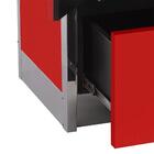 Fogão A Lenha Eclipse Direito Vermelho Chapa Ferro Fundidon2