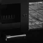 Fogão A Lenha Eclipse Direito Vermelho Chapa Vitroceramica N2