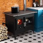 Fogão a Lenha F820F Aço Carbono com Grade e Bandeja 80x101x68cm Metávila