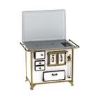 Fogão A Lenha Gab Branco C/ Tampa Cald Venax