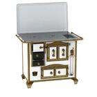 Fogão A Lenha Gab Branco C/ Tampa Venax