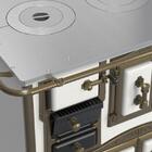 Fogão A Lenha Gab Branco C/ Tampa Venax