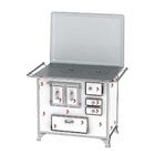 Fogão A Lenha Gab Branco Flor C/ Tampa Venax