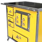 Fogão A Lenha Gab Xviii Premium Amarelo Venax