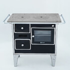 Fogão A Lenha Geral Nr 1 Com Chaminé Ao Lado Direito Braslar