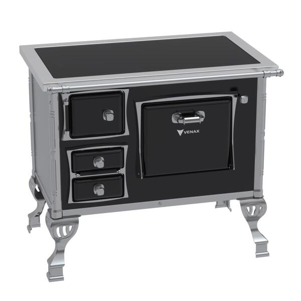 Fogao A Lenha Gii N 1 Premium Preto