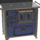 Fogao A Lenha Gii N 1 Renaissance Azul