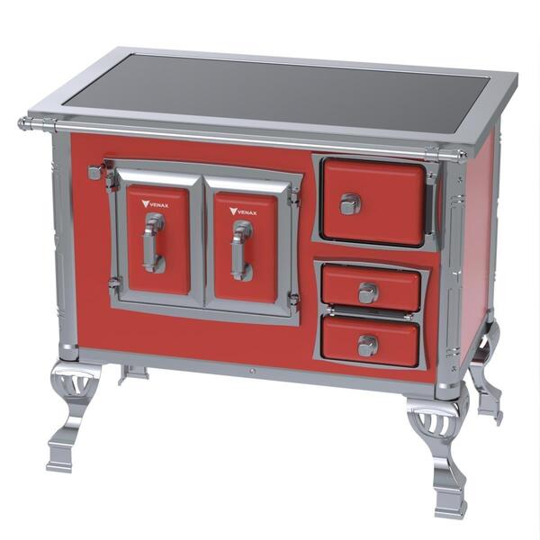 Fogao A Lenha Gii N 1 Sec Xviii Premium Vermelho