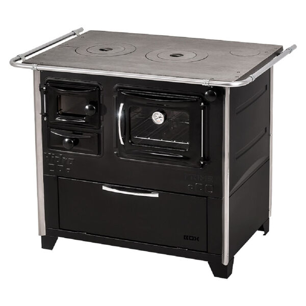 Fogão A Lenha Hidro N2 Prime Box Lado Direito Preto