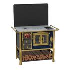 Fogão A Lenha Ludwig Azul C/ Tampa Venax