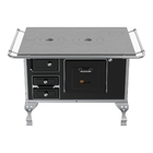 Fogão A Lenha N2 Saída Direita Preto Petrycoski