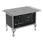 Fogão A Lenha N2 Saída Direita Preto Petrycoski