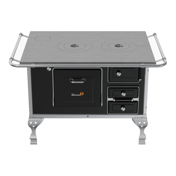 Fogão A Lenha N2 Saída Esquerda Preto Petrycoski