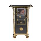 Fogão A Lenha N 00 Princess Preto Gold C/ Tampa Venax