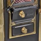 Fogao A Lenha N 00 Princess Preto Gold Com Tampa