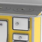 Fogão A Lenha N 0 Gab Classic Amarelo C/ Tampa Venax