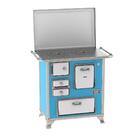 Fogão A Lenha N 0 Gab Classic Azul C/ Tampa Venax