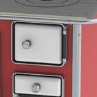 Fogão A Lenha N 0 Gab Classic Vermelho C/ Tampa Venax