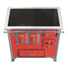 Fogao A Lenha N 1 Gab Sec Xviii Premium Vermelho