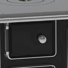 Fogão A Lenha N 1 Preto Sem Tampa Venax