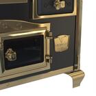 Fogao A Lenha N 1 Princess Premium Preto Gold