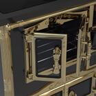 Fogao A Lenha N 1 Princess Premium Preto Gold