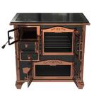 Fogao A Lenha N 1 Princess Premium Preto Rose Gold