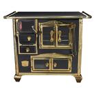 Fogao A Lenha N 1 Princess Preto Gold Com Tampa