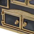 Fogao A Lenha N 1 Princess Preto Gold Com Tampa