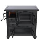 Fogao A Lenha N 1 Princess Preto Onix Sd Saida Direita