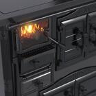 Fogao A Lenha N 1 Princess Preto Onix Sd Saida Direita