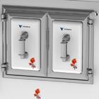 Fogao A Lenha N 1 Sec Branco Flor Sem Tampa Sd