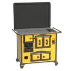 Fogao A Lenha N 2 Gab Imperador Amarelo Com Tampa