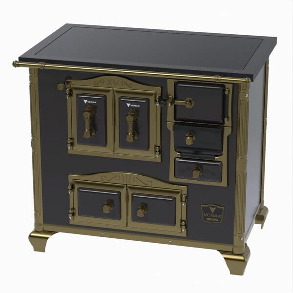 Fogao A Lenha N 2 Gab Imperador Premium Preto