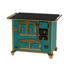 Fogao A Lenha N 2 Gab Imperador Turquesa Com Tampa