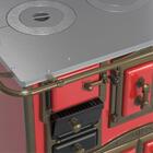 Fogao A Lenha N 2 Gab Imperador Vermelho Com Tampa