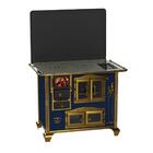 Fogao A Lenha N 2 Gab Imperador Vitreo Azul Com Tampa