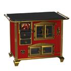 Fogao A Lenha N 2 Gab Imperador Vitreo Premium Vermelho Com T