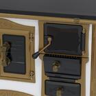 Fogao A Lenha N 2 Imperador Vitreo Premium Caldeira Branco