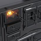 Fogão A Lenha N 2 Princess Premium Preto Onix Saida Direita