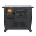 Fogão A Lenha N 2 Princess Premium Preto Onix Saida Direita