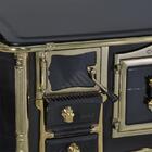 Fogao A Lenha N 2 Princess Preto Gold Com Tampa