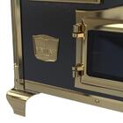 Fogao A Lenha N 2 Princess Preto Gold Sd Saida Direita