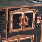 Fogao A Lenha N 2 Princess Preto Rose Gold Com Tampa