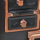 Fogao A Lenha N 2 Princess Preto Rose Gold Com Tampa