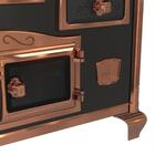 Fogao A Lenha N 2 Princess Preto Rose Gold Se Saida Esquerda