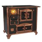 Fogao A Lenha N 2 Princess Preto Rose Gold Se Saida Esquerda