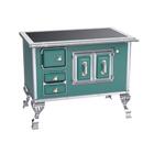 Fogao A Lenha N 2 Sec Xviii Azul Turqueza Sd Saida Direita