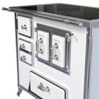 Fogao A Lenha N 2 Sec Xviii Premium Branco Se Saida Esquerda