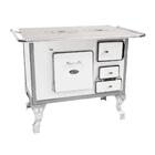 Fogão A Lenha Número 1 Lado Esquerdo Chapa De Ferro Branco